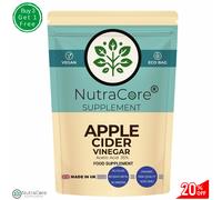 Aceto di Sidro Mele 550mg Capsule- (Acetico Acido 35%) Gessetto Perdita &fat