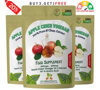 Aceto di Sidro Mele 6000mg Pillole - Alto Forza Peso Perdita e Fat Burner-Vegan