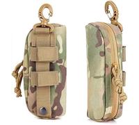 ACEXIER 1PCS Tactical MOLLE Custodia per occhiali Custodia protettiva antiurto Custodie per occhiali portatili Occhiali con clip da cintura