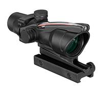 ACEXIER 4X32 Cannocchiale da puntamento tattico Real Fiber Green Red Dot Reticolo inciso illuminato Mirino ottico Balestra per la caccia