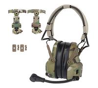 ACEXIER Cuffie tattiche militari per la caccia e il tiro a segno Cuffie a riduzione del rumore per OPS Core ARC e Wendy M-LOK Casco montato sulla testa Doppio uso (CP)