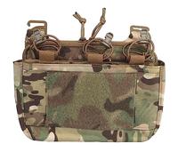 ACEXIER Esercito FCPC FCSK Plate Carrier Vest G-Hook Dope Front Flap Double Stack Addominal Fanny Pack Triple Magazine Insert Kangroo Pouch (CP)