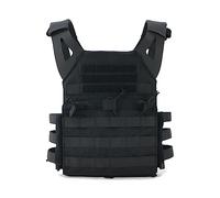 ACEXIER Gilet tattico JPC Plate Carrier Paintball Body Armor Molle Airsoft Gear Equipaggiamento tattico Militare (Black)