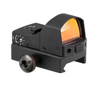 ACEXIER Mirino Tattico a Punto Rosso Mini Compatto Olografico Regolabile con Luminosità Micro Reflex Fucile da Caccia Pistola