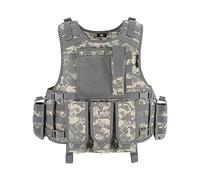 ACEXIER Molle Airsoft Vest Gilet tattico Plate Carrier SWAT Pesca Caccia Paintball Vest Armatura Militare Esercito Polizia Vest (ACU)