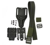 ACEXIER System di bloccaggio rapido per G1ock 17 M9 Adattatore di piattaforma per fondina per pistola con QLS 19 22 Accessorio per la caccia (Green-3PCS Short Set)