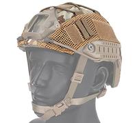 ACEXIER Tactical Helmet Cover Airsoft Hunting Tactical Military Combat Helmet Cover CS Gioco di guerra per casco veloce in taglia M/L Ops-Core PJ/BJ/MH tipo casco veloce