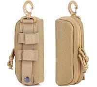 ACEXIER Tactical MOLLE Custodia per occhiali Custodia protettiva antiurto Custodie per occhiali portatili Occhiali con clip da cintura