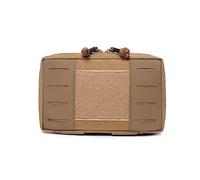 ACEXIER Tactical Molle Kit di Primo Soccorso Sacchetto Medico Borsa Militare Marsupio Outdoor Emergenza Sopravvivenza Strumento Borsa per Caccia Campeggio, Nero (Tan)