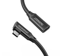 Aceyoon Prolunga USB C Angolo Retto 0.5M, 240W Maschio Femmina 3.2 Gen2 20Gbps, Cavo Type C Sincronizzazione Dati 4K@60Hz Video per MacBook Pro, Samsung S23 S22