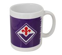 ACF Fiorentina Tazza Ceramica Viola Prodotto Ufficiale Logo Nuovo
