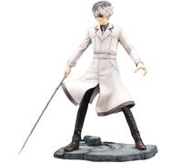 Acfigure Kaneki Ken, statuetta di personaggi anime, con testa intercambiabile e cappotto bianco, modello per collezionisti, 22 cm, A02151701