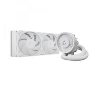 ARCTIC Liquid Freezer III Pro 240 A-RGB bianco - Dissipatore AIO CPU, 2 x 120 mm Raffreddamento a Liquido, Radiatore 38 mm, Pompa PWM, Ventola VRM, AM5/AM4, Intel LGA1851/1700 Telaio di Contatto -