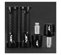 acgfifj Coprimanubrio Moto per Hon@&da SH350 SH300 SH300i SH125 SH125i Moto Manopole Manubrio estremità del Bar Spina Sh 350 300 125 350 I 2004-2024 2023(Black Black)