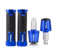 acgfifj Coprimanubrio Moto per TMAX500 2001 2002 2003 2004 2005 2006 2007 TMAX T Max 500 Moto CNC T-Max Accessori Manubrio Manopole End(Blue Blue)