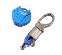 acgfifj guscio chiave moto Per SUZUKI V-Stom650 V-strom 650 Vstrom650 Vstrom 650 Accessori Moto Copertura Portachiavi In alluminio Shell Portachiavi(1 set Bule)