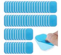 ACHANFLY 60 Pezzi EMS Ricambio Gel Elettrostimolatore EMS ABS Gel Pad Training Pad Elettrodi Pad di Gel Conduttore Gel di Ricambio per Elettrostimolatore Muscolare Addominali Stimolatori Fitness