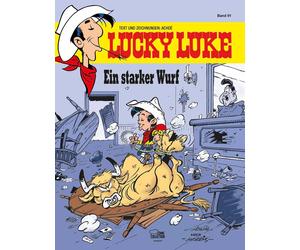 Achdé Klaus Jöken Lucky Luke 91: Lucky Kid - Ein starker Wurf (Copertina rigida)