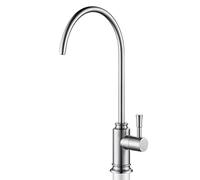 Achelous Rubinetto del filtro dell'acqua della cucina del nichel spazzolato, rubinetto dell'acqua potabile senza piombo in acciaio inossidabile si adatta alle unità di osmosi inversa o al sistema di filtrazione dell'acqua in spazi non d'aria