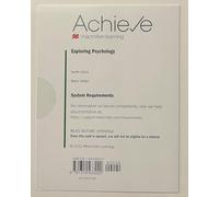Achieve for Exploring Psychology 1-term Access