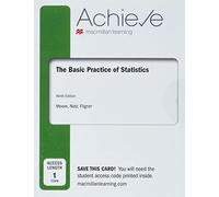 Achieve for the Basic Practice of Statistics Six-months Access