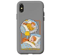 Achieve Your Dreams Sarcasm Retro Vintage Funny Adult Humor Custodia per iPhone X/XS