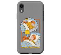 Achieve Your Dreams Sarcasm Retro Vintage Funny Adult Humor Custodia per iPhone XR
