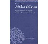 Achille, o dell'attesa. Per una genealogia sovverziente dell'attesa, per un'attesa che sovverta