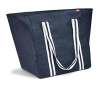 achilles Borsa per la spesa a spalla, shopper grande, borsa da spiaggia, borsa per il tempo libero, blu, 75 x 32 x 46 cm, Blu, XXL
