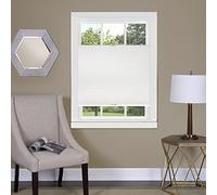 Achim Home Furnishings Top-Down Cordless Honeycomb Cellular Pleated Shade, 35 by 64", White