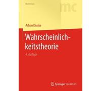 Achim Klenke Wahrscheinlichkeitstheorie (Tascabile) Masterclass