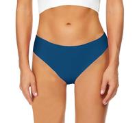 Achimlt Costumi Assorbenti per Ciclo Bikini Mestruale Donna 4 Strati a Prova di Perdite Slip Costume Mestruale Ragazza Slip Costume da Bagno per Ciclo Piscina Durante (01-Blu, S)