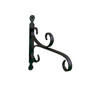 Achla Designs B-27 all-Purpose, Piccolo Gancio da Parete in Ferro battuto, Nero