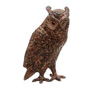 Achla Designs Statua da giardino a forma di gufo cornuto