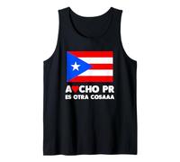 Acho PR Es Otra Cosa Puerto Rico Flag Boricua Team Los Nenes Canotta