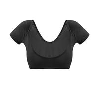 Achselschweißabweisende Unterhemd-Pads - Atmungsaktives, waschbar, wiederverwendbares Kurzarmshirt mit Schweißschutz für Damen und Mädchen | Leichtes, bequemes Unterhemd für den Alltag, Büro, Reisen