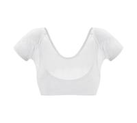 Achselschweißabweisende Unterhemd-Pads - Atmungsaktives, waschbar, wiederverwendbares Kurzarmshirt mit Schweißschutz für Damen und Mädchen | Leichtes, bequemes Unterhemd für den Alltag, Büro, Reisen