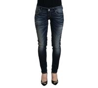 Acht Blue Washed Cotton Slim Fit Women Denim Jeans - W26