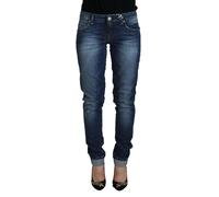 Acht Blue Washed Cotton Slim Fit Women Denim Jeans - W28
