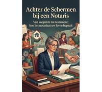 Achter de Schermen bij een Notaris: Van koopakte tot testament: hoe het notariaat uw leven bepaalt