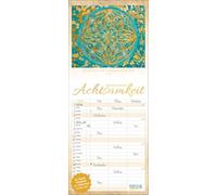 Achtsamkeit Timer für 2 2026: Familienplaner mit 3 breiten Spalten. Familienkalender zum Thema Achtsamkeit, mit Ferienterminen, Vorschau bis März 2027 und vielem mehr.