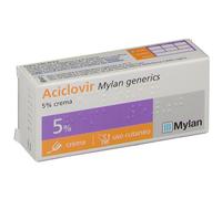 Mylan Farmaceutici Crema all'Aciclovir 5% 3 g