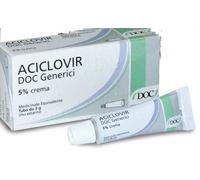 Aciclovir Doc Generici 5% Herpes Crema 3g