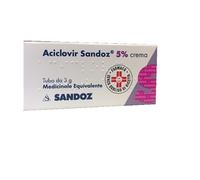 ACICLOVIR SANDOZ CREMA 5% 3G