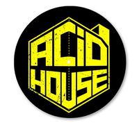 Acid House DJ Slipmat - Old Skool Rave EDM House Music Techno Vinyl Decks