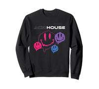 Acid House Musica Rave Cultura Old Skool Techno Felpa