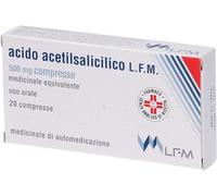 Acido acetilsalicilico l.f.m. 500 mg compresse