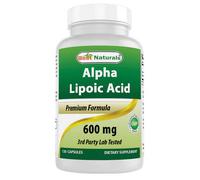 Acido Alfa Lipoico 120 Capsule 600 Mg Di Best Naturals