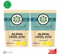 Acido Alfa Lipoico 550mg Pillole 100% R Ala Strongest & Antioxidant-100%