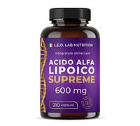 Acido Alfa Lipoico 600mg 210 Capsule ad Alto Dosaggio (7 Mesi di Scorta)